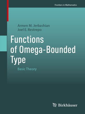 cover image of Functions of Omega-Bounded Type